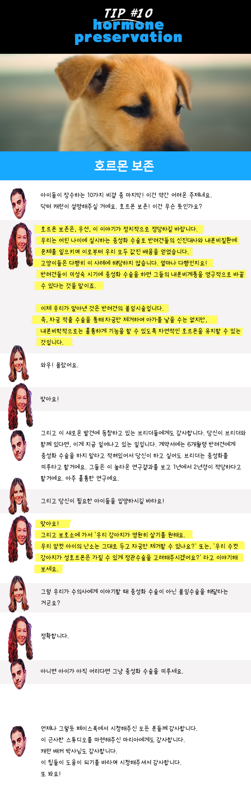 수컷 또는 암컷 개가 더 건강합니까